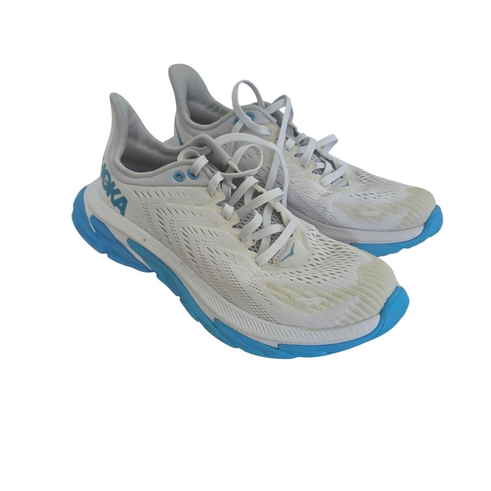Hoka One One Clifton Edge Mens 7.5 W9 Running Shoes Nimbus Cloud Blue Activewear